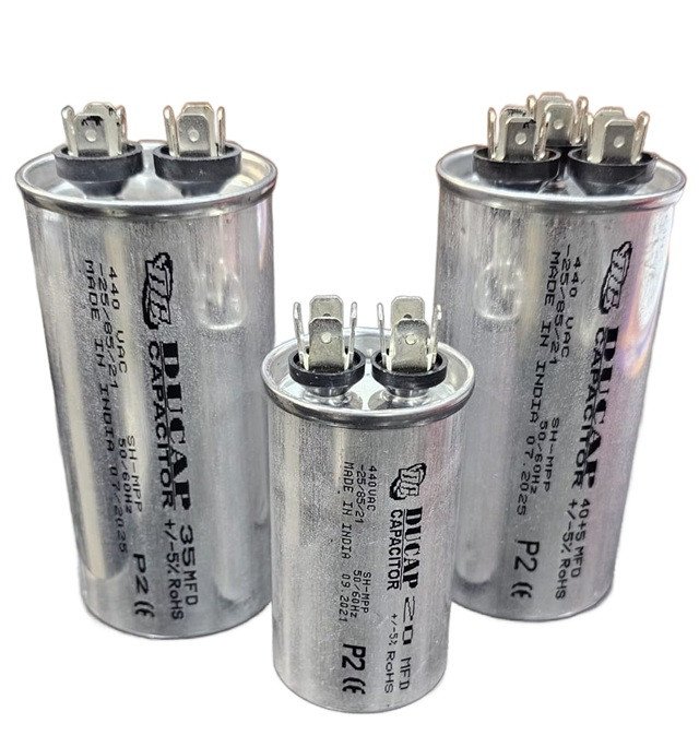Round Metal Capacitors